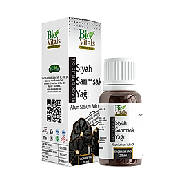Bio Vitals Siyah Sarımsak Yağı 20 ml