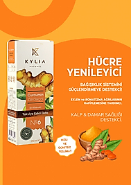 KYLİA Curcumin (ZERDEÇAL) Ekstraktı (Ekstresi) Sıvı Takviye Edici Gıda 250 Ml.