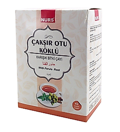 NURS LOKMAN  ÇAKŞIROTU KÖKLÜ ÇAY 42 Lİ KAR. BİTKİ SÜZ.POŞET ÇAKŞIR OTU KÖKÜ