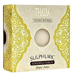 THALIA THALİA Yağlanma Karşıtı Kükürt Özlü Doğal Katı Sabun Sabunu 125 gr