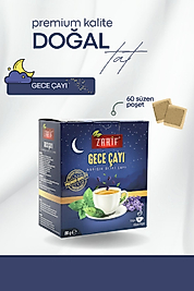 Zarif Gece Çayı Karışık Bitki Çayı (60’lı Süzen Poşet)