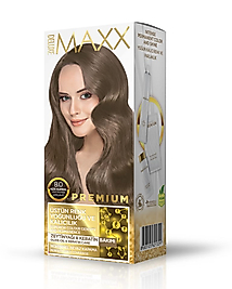 Maxx Deluxe Premium 8.0 Açık Kumral Saç Boyası