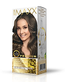Maxx Deluxe Premium 7.1 Küllü Kumral Saç Boyası