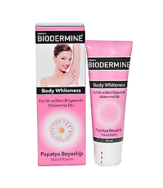 Biodermine Papatya Beyazlığı Beyazlatıcı Vücut Kremi 75 ml