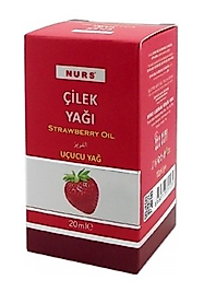 Nurs Lokman Çilek Yağı 20 ml Saf Soğuk Sıkım