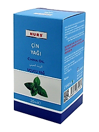 Nurs Lokman Çin Yağı 20 ml Saf Soğuk Sıkım