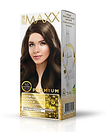 MAXX DELUXE Premıum 6.0 Koyu Kumral Saç Boyası