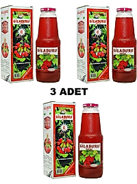 Kayseri Pazarı  Gilaburu Suyu Nektarı 1 Lt Şeker İlavesiz X 3 Adet