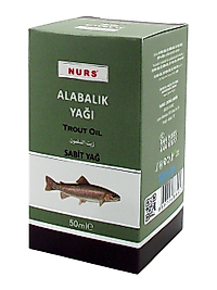 NURS Alabalık Yağı 50 ML