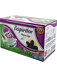 NURS LOKMAN BÖĞÜRTLEN MEYVE ÇAYI 20 Lİ SÜZEN POŞET