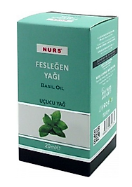 Nurs Lokman Fesleğen Yağı 20 ml Saf Soğuk Sıkım