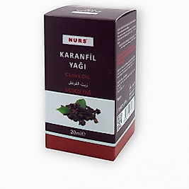 Nurs Lokman Karanfil Yağı 20 ml Saf Soğuk Sıkım