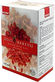 NURS LOKMAN GOJİ BERYYLİ GOJİBERİ ÇAY 42 Lİ BİTKİ SÜZ POŞET GOJİBERY
