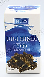 Nurs Lokman Ud-i Hindi Yağı 50 ml Saf soğuk Sıkım