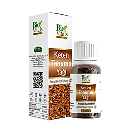 Bio Vitals Keten Tohumu Yağı 50 ml