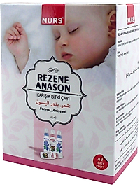 NURS LOKMAN ANNE ÇAYI REZENE ANASON ÇAY 42 Lİ KAR BİTKİ SÜZ POŞET
