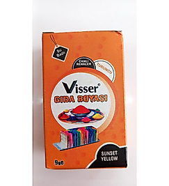 Visser Toz Gıda Boyası Turuncu