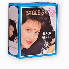 Eagle's Siyah Hint Kınası 6'lı Paket Saç Kınası Kına Baoyası