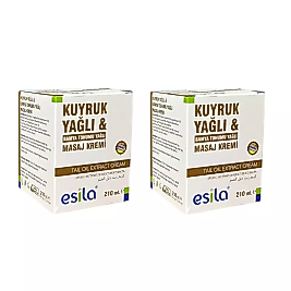 Esila Kuyruk Yağı masaj Kremi 210 ml x2 Adet