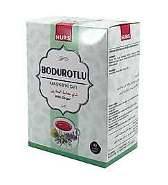 NURS LOKMAN BODUROTU  BODUROTLU ÇAY 42 Lİ KAR BİTKİ SÜZ POŞET BODUR OTU