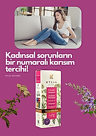 KYLİA Civan Perçemi, Aslan Pençesi, Hayıt, Biberiye Ekstraktı (Ekstresi)   Sıvı Takviye Edici Gıda 250 Ml.