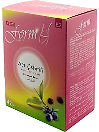 NURS LOKMAN  ACI ÇEHRELİ ÇEHRİLİ ÇAY 42 Lİ KARIŞIK BİTKİSEL SÜZEN POŞET