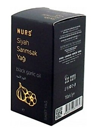 Nurs Lokman Siyah Sarımsak Yağı 50 ml Saf Soğuk Sıkım