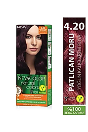 Nevacolor Neva Color Natural Colors 4.20 Patlıcan moru mor Saç Boyası