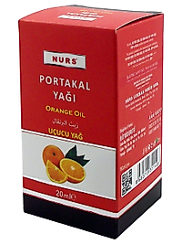 Nurs Lokman Portakal Yağı 20 ml Saf Soğuk Sıkım