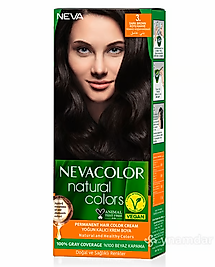 Nevacolor Neva Color Natural Colors 3. Koyu Kahve  Saç Boyası 3