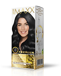 Maxx Deluxe Premium 1.0 Siyah Saç Boyası