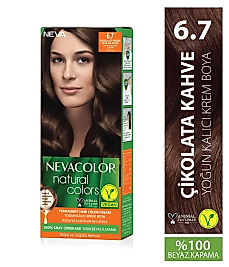 Nevacolor Neva Color Natural Colors 6.7 Çikolata Kahve Saç Boyası