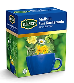 Akzer Melisalı Melisa Kantaronlu Çay 60'lı - Bitki Çayı