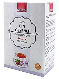 NURS LOKMAN ÇİN GEVENLİ ÇAY 42 Lİ KARIŞIK BİTKİSEL SÜZEN POŞET