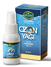 Akzer Ozon Yağı (ozonlanmış Zeytinyağı) (50 Ml)