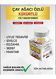 Vera Cure Veracure  Çay Ağacı Özlü Kükürtlü Cilt Bakım Kremi 150 ML