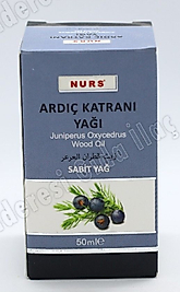 Nurs Lokman Ardıç Katranı Yağı 50 ml Saf Soğuk Sıkım
