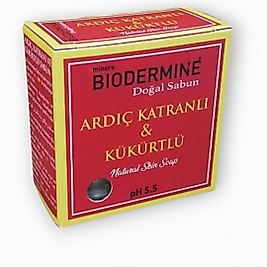 Biodermine Ardıç Katranlı & Kükürtlü Doğal Sabun Sabunu