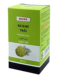 Nurs Lokman Rezene Yağı 20 ml Saf Soğuk Sıkım