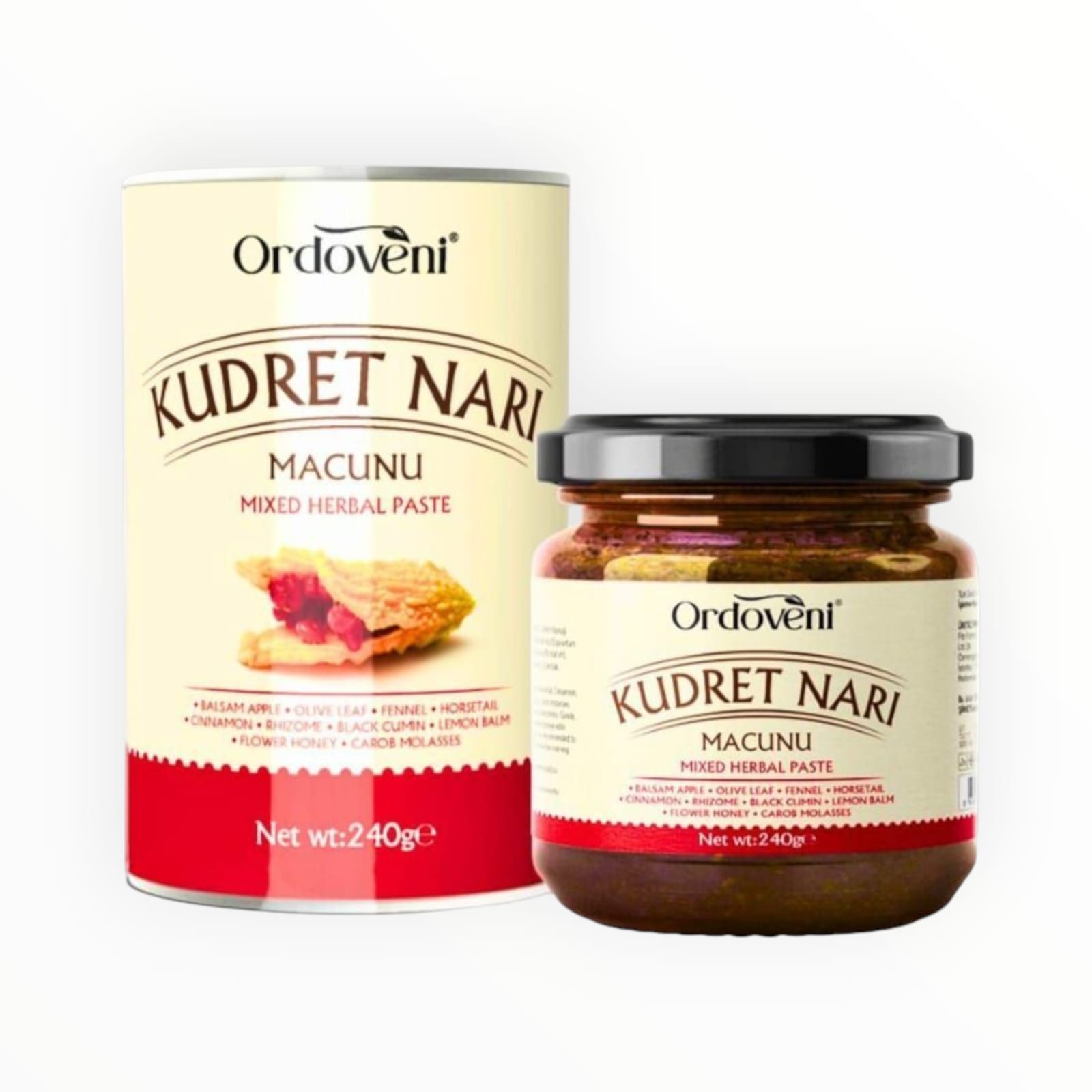 ORDOVENİ KUDRET NARI Kudretnarı MACUNU 240 GR