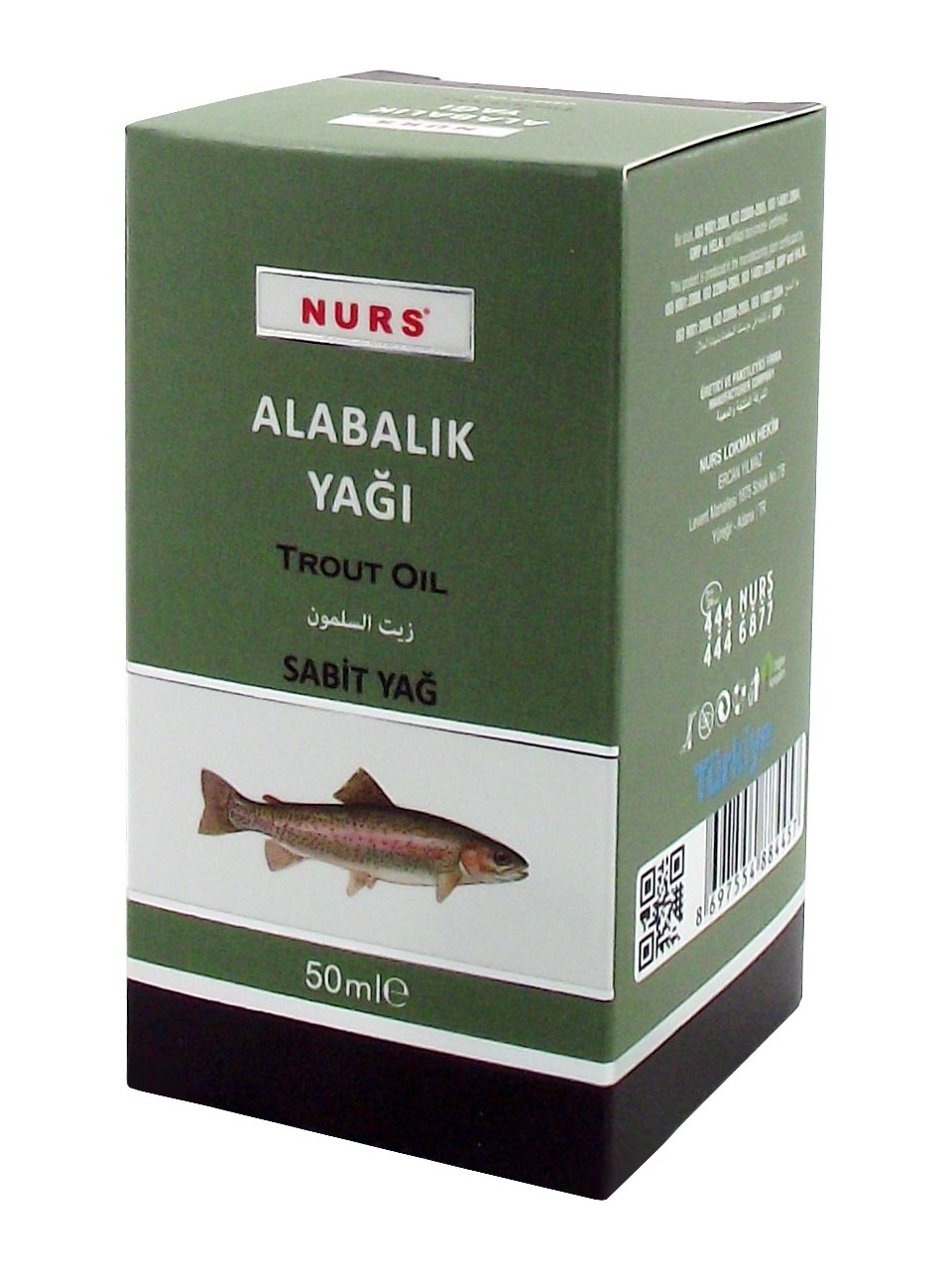 NURS Alabalık Yağı 50 ML