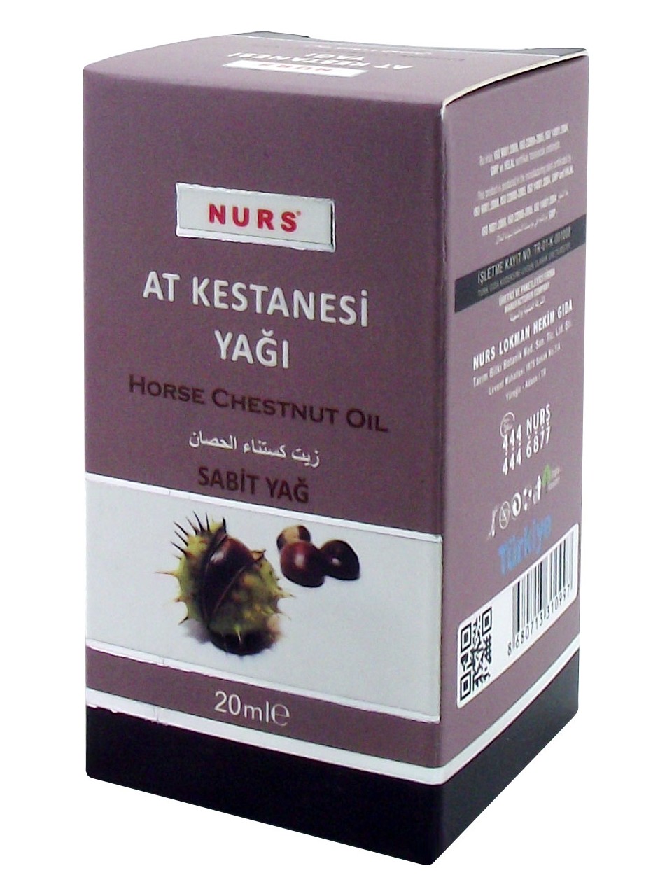 NURS At Kestanesi Yağı 20 ML