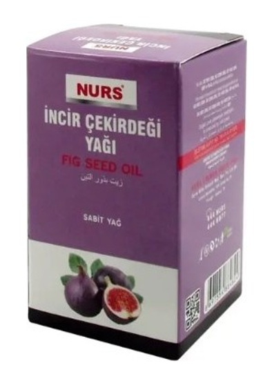 Nurs Lokman İncir Çekirdeği Yağı Saf Soğuk Sıkım