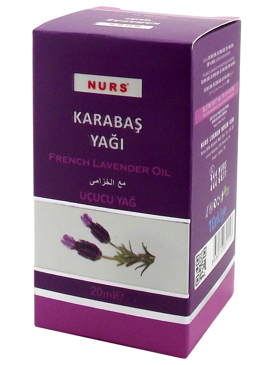 Nurs Lokman Karabaş Yağı 20 ml Saf Soğuk Sıkım