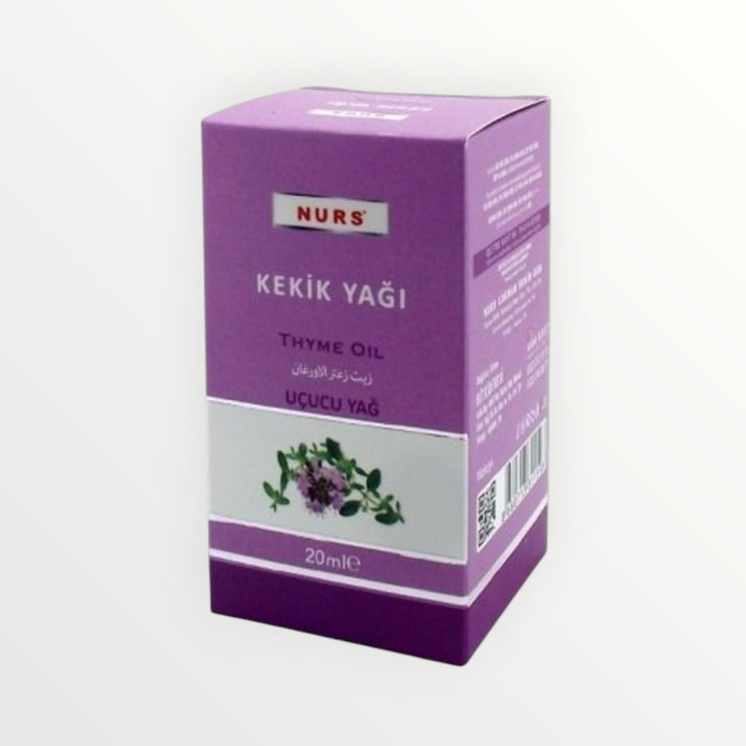 Nurs Lokman Kekik Yağı 20 ml Saf Soğuk Sıkım