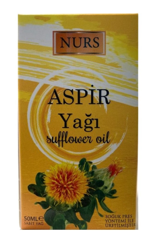 Nurs Lokman Aspir Yağı 50 ml Saf Soğuk Sıkım