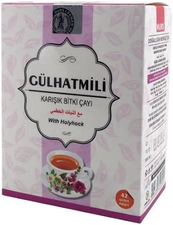 NURS LOKMAN  GÜLHATMİ ÇAYI GÜLHATMİLİ ÇAY 42 Lİ KARIŞIK BİTKİ SÜZ POŞET