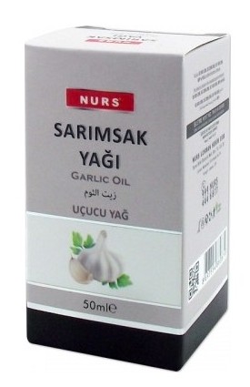 Nurs Lokman Sarımsak Yağı 50 ml Saf soğuk Sıkım