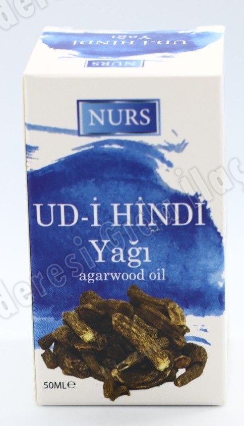 Nurs Lokman Ud-i Hindi Yağı 50 ml Saf soğuk Sıkım