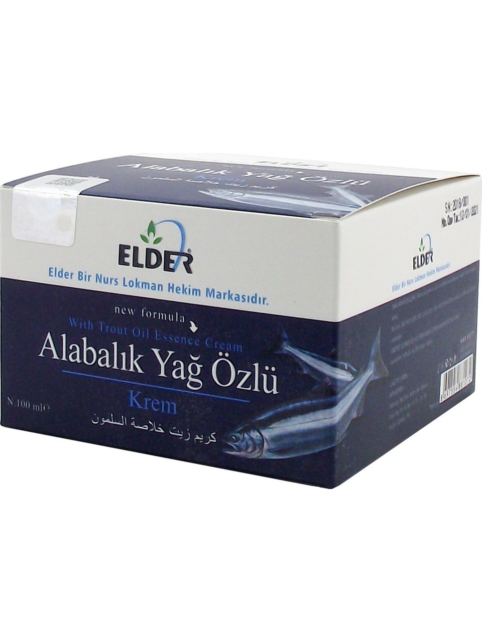 Elder Nurs Lokman Alabalık Yağ Özlü Krem 100 ml